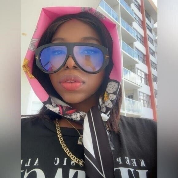 💯- New Authentic - TOM FORD - BLUE LOCK PILOT OPTICALS TF5958-B (SHINY BLAC… - Picture 10 of 13